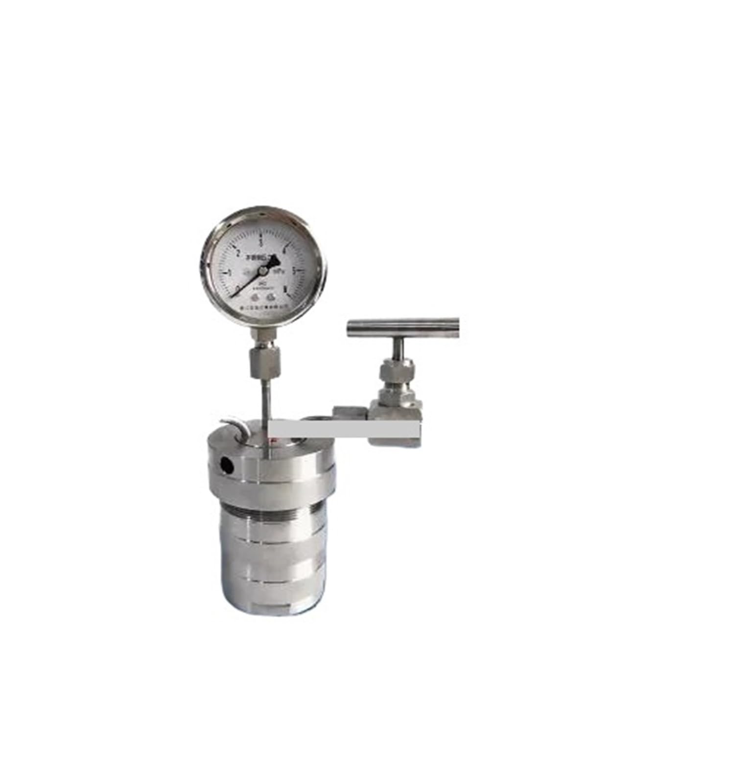 100 ml Autoklav-Reaktorgefäß for die hydrothermale Synthese – 6 MPa Hochdruck mit Einlass-/Auslassmanometer for den Laborgebrauch