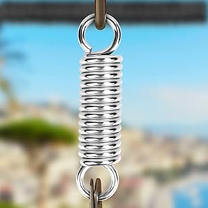 Heavy Duty Spring Fits Hammock Chair Swing Hanging Porch Suspension Sandbag Hook,500lbs Weight Capacity Heavy Duty Spring Fits Hammock Chair Swing Hanging Porch Suspension Sandbag Hook500lbs Weight Capacity