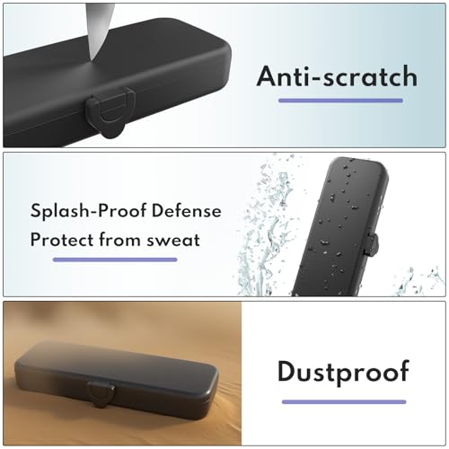 Kardiamobile Case for Kardia Mobile 6L & 6L Max, Portable Hard Shell Case with Silicone Pad for Kardiamobile EKG Heart Monitor