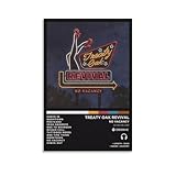 WEIPBART Treaty Oak Revival - No Vacancy Album Cover Canvas Poster Print Music Posters for Room Aesthetic Gift Unframe-style12x18inch(30x45cm)