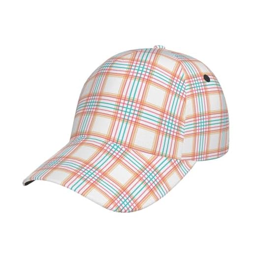 Berretto da baseball da donna e uomo, con stampa scozzese retrò, regolabile, per donne e uomini, cappello sportivo per papà, nero 12 Berretto da baseball da donna e uomo, con stampa scozzese retrò, regolabile, per donne e uomini, cappello sportivo per papà, nero
