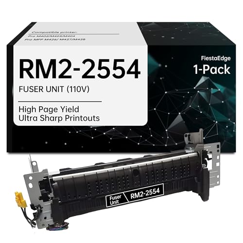 RM2-2554 Fuser Unit (RM2-2554-000 RM2-5399-000CN) Compatible for HP RM2-2554-000 Fuser for Pro M402 M403 M404 M405 Pro MFP M426 M427 Printer RM2-2554 Fuser Assembly (110V) -  FiestaEdge