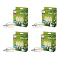Philips Ultra Efficient, 60W B11 Frost Dimmable, EyeComfort, Flicker-Free, 510 Lumen, 2700K Soft Warm White, T20, E26 Base, 12-Pack