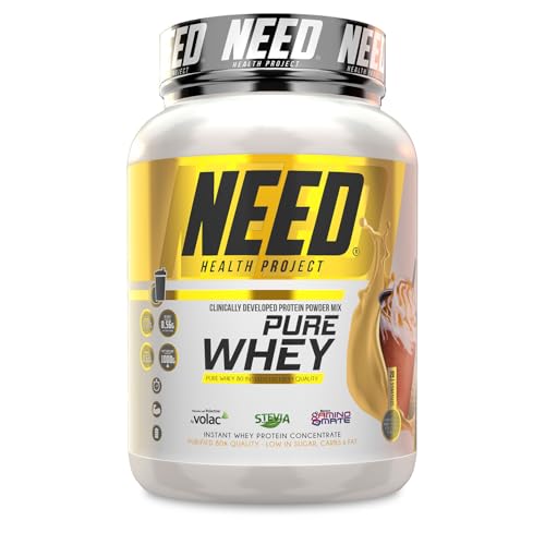 Proteínas sin azúcar ni edulcorantes: La mejor opción para una dieta saludable 23 NEED - Proteina Whey en Polvo - Suplemento Proteico para Ganar Masa Muscular - Alta Pureza con Enzimas Digestivas - Suplemento Deportivo Sin Azúcar y Sin Grumos - 1Kg - Capuccino & Vanilla Ice Cream