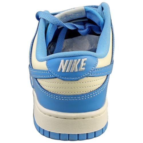 Nike Dunk Low Retro Men's Shoes (DV0833-113, Coconut Milk/Gym Red/Sail/University Blue) Size 9.54