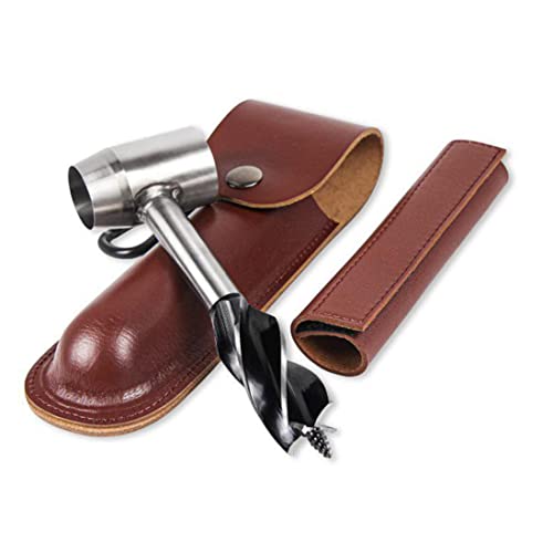 sevennine Bushcraft Mano Auger Llave Survival Settlers Herramienta de Madera Taladro Peg Hole Maker Multitool, bit de Taladro de Madera Cover