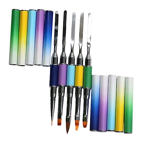 minkissy Ferramentas De Manicure Ferramentas Para Unhas Escova Para Unhas Caneta Para Nail Art Ferra