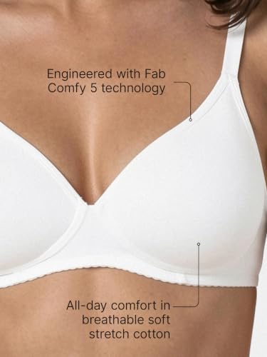 Image of Enamor Women Padded Non Wired Bra