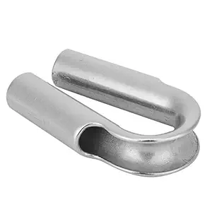Ubervia Stainless Steel Tube Thimble, Not Easy to Break Winch Rope Tube for Protect The Steel Rope for Cable(24mm, 1PCS)