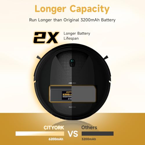 Miniatura 6 de Cityork 14.8v 6200mah Litio Batería De Repuesto Para Cecotec Conga 3290 3390 3490 3590 3690 3790 3890 Bateria, Para Xiaomi Viomi-V3, V2, Bateria Alta Capacidad Larga Duración, Facilitar El Reemplazo