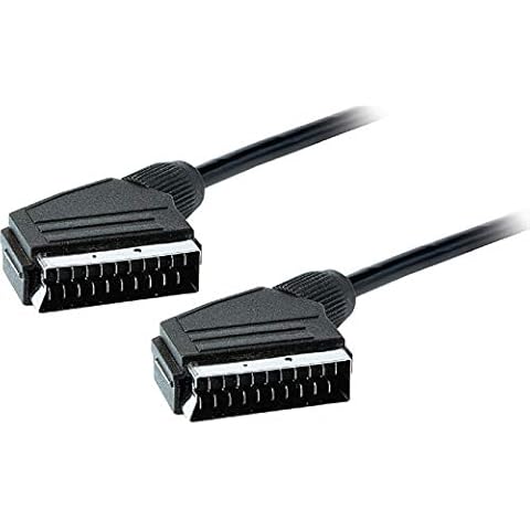 ShaniTech 1.5m Scart to Scart Coaxial Lead Cable Wire Cover
