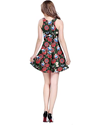Cowcow Womens Alice Roses Sleeveless Dress, Roses - Xl #TOP1
