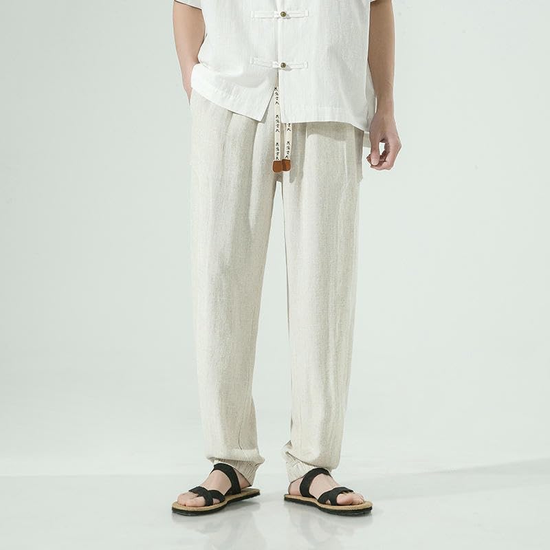 Pantalon vintage chinois USTZFTBCL pour homme ampleur et elegance retro