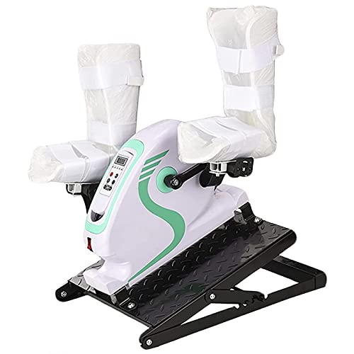 Vélo D'exercice Motorisé Mini - Rééducation Jambes & Bras, 10 Vitesses, écran LCD, Pour Seniors