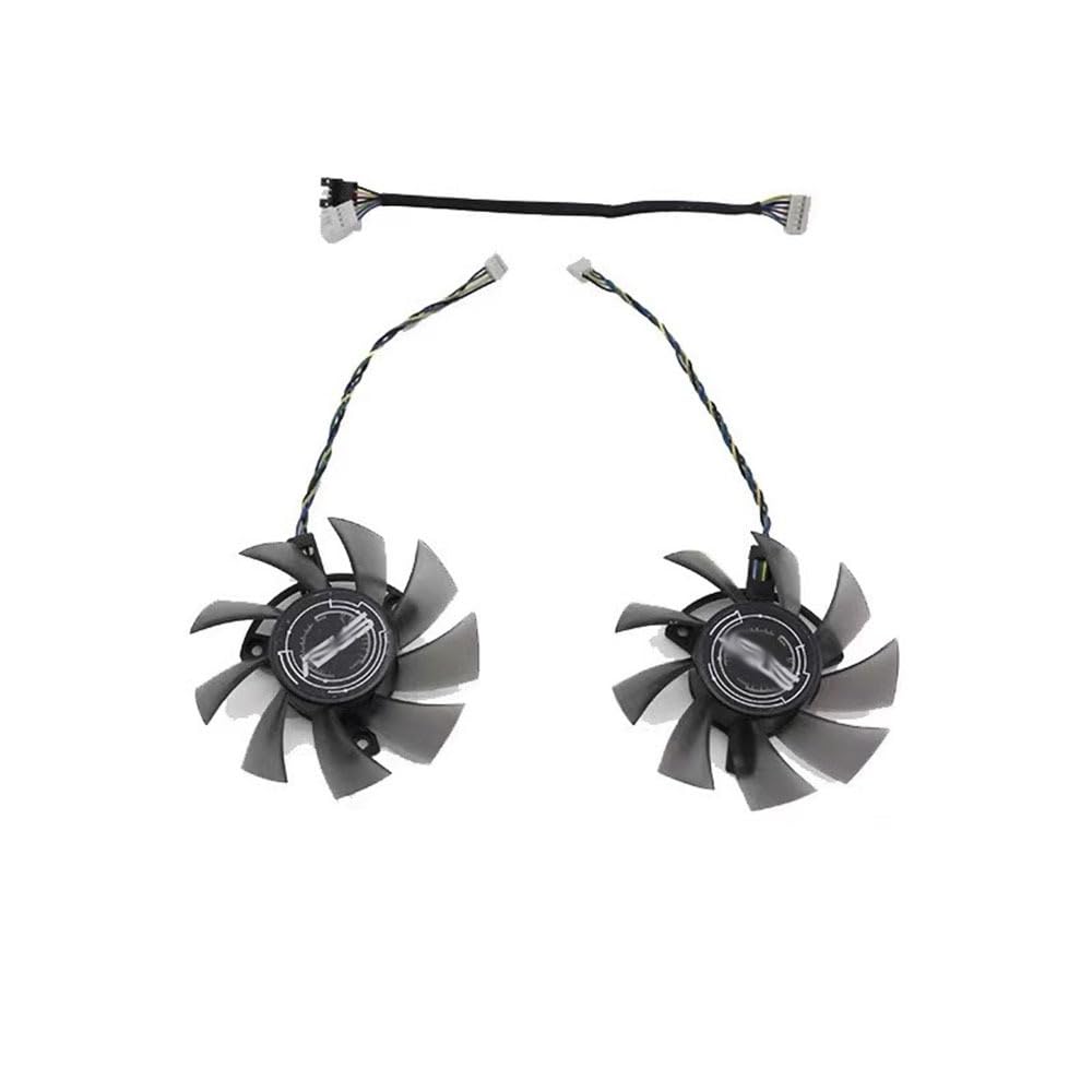 Ventilador T128015SU para solucionar el sobrecalentamiento en GPU ASUS DUAL GTX 1650 V2