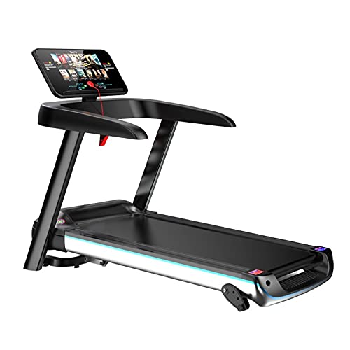 Image of Exercise Portable Folding Treadmill with LCD Display 2.5HP Desk Treadmill for Home Gym Cardio Fitness