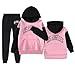 Los Angeles Sweatsuits for Girls Fall Fashion Letter Print Pullover Hoodie Sweatshirt Jogger Pants Lounge Tracksuit Set