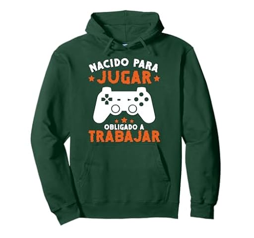 Gaming Consola Videojugador Nacido para Jugar Videojuegos Sudadera con Capucha | Ya disponible en tu tienda friki favorita! En mundofriki.es!