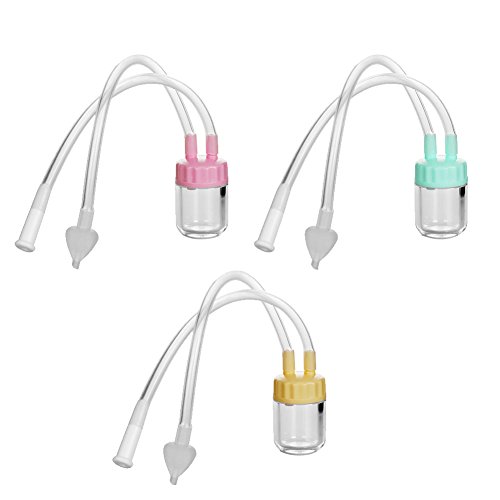 GZQ Baby Nasal Aspirator Best Cleanable and Reusable Infant Nose Cleaner & Snot