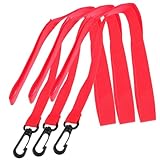 TOGEVAL 3個 防丢带 キッズウォーキングロープ 伸縮 リード 保育園 通学用 散歩時の迷子防止 用ハンドル付き ロープ 明るい色で注意喚起