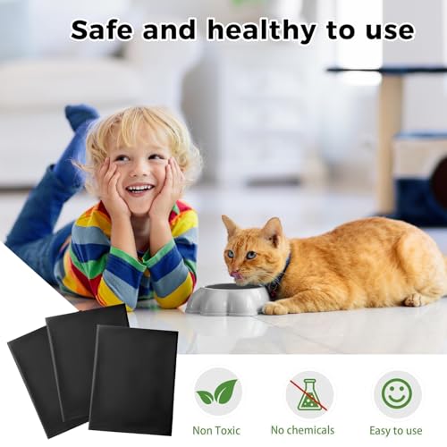 Kakerlakenfallen,12 Stück Schabenfalle,120cm * 28cm,Kakerlaken Falle,Kakalakenfallen,Insektenfalle,für Schaben Monitoring,Ungiftig, Spinnenfänger zur Küche,Garten,Haus und Wohnbereiche,Lagerhalle