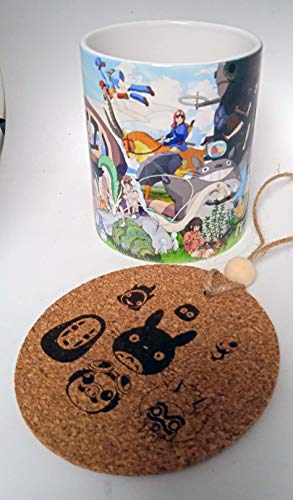 HobbyElx Taza y Adorno Studio Ghibli