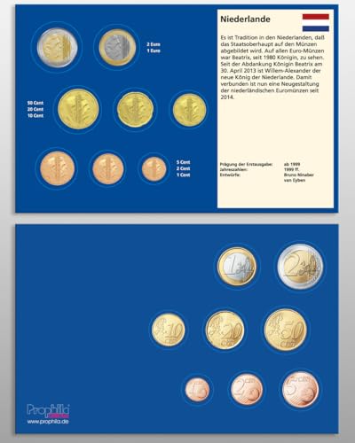 Cajas de monedas Países Bajos Prophila Collection de alta protección 2