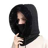 MSIHEY Berretto Invernale 2 in 1, Donna Cappello Invernale Caldo...