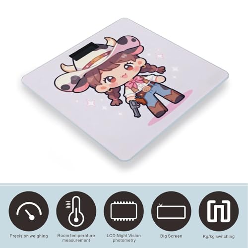 Báscula Digital de Baño BTCOWZRV Precisa y Estable miniatura 3