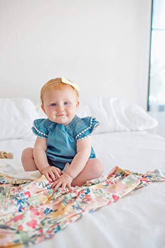 Image of Copper Pearl Swaddle Blankets for Newborns | Soft Stretchy Receiving Blankets for Boys and Girls | Large 46 x 46 Inch Baby Blankets | Lightweight and Breathable Swaddles | Lark