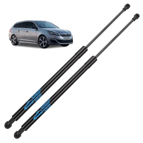 Koaudb 2 szt. amortyzatorów gazowych tylnej klapy bagażnika samochodowego do Peugeot 308 2 SW (2014-2021), zamiennik sprężyn gazowych do bagażnika 9800377380