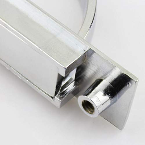 Daycount Pack Of 2 Invisible Cabinet Drawer Handle Rotating Zinc Alloy Hidden Grip Pulls Handles Hardware For Cabinet, Door, Wardrobe, Tatami And Drawer (Nickel) #TOP4