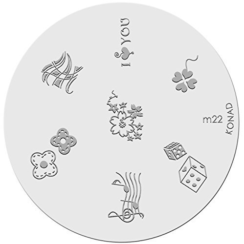Konad Plaque Pochoir M22