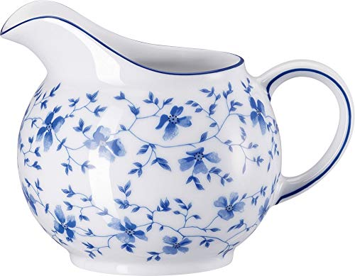 Arzberg Milchkännchen Blaublüten weiß/blau