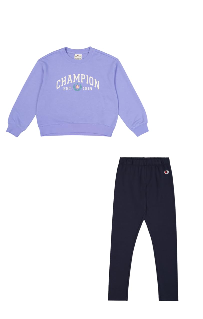 Champion Legacy Girl - Crewneck Sweatsuit Chándal Niñas