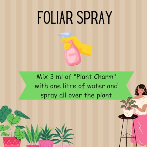 Image of PLANT'S BUDDY Plant Charm - Organic Plant Growth Enhancer | Seaweed Extract, Humic Acid for Plants, Amino and Fulvic Acid | Plant Booster for Flowering & Fruit Quality - 250ml