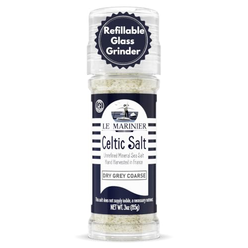 Le Marinier French Sea Salt Dry Grey Coarse Grinder