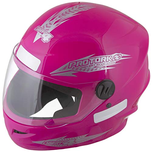 Pro Tork Capacete New Liberty Four 56 Rosa