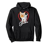 ¿Eres el dueño de un lindo Yorkshire Terrier? Aquí hay un diseño adorable de Yorkshire con Yorkshire Terrier en un gran corazón.