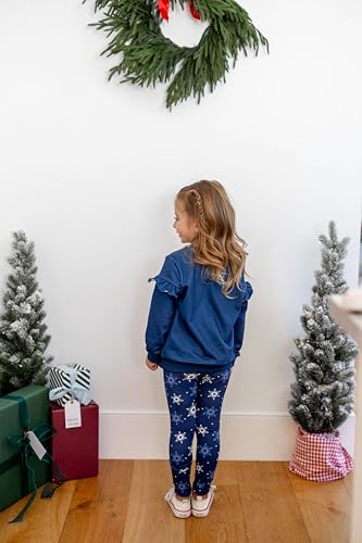 Image of Disney Frozen Minnie Mouse Stitch Princess Fall Toddler Girl Outfit 2 Piece Girl Clothes Long Sleeve Sweatshirt and Leggings