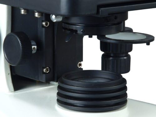 OMAX 40X-2000X LED Trinocular Compound Microscope with Reversed Nosepiece and 30 Degree Siedentopf Viewing Head and 9.0MP USB Camera