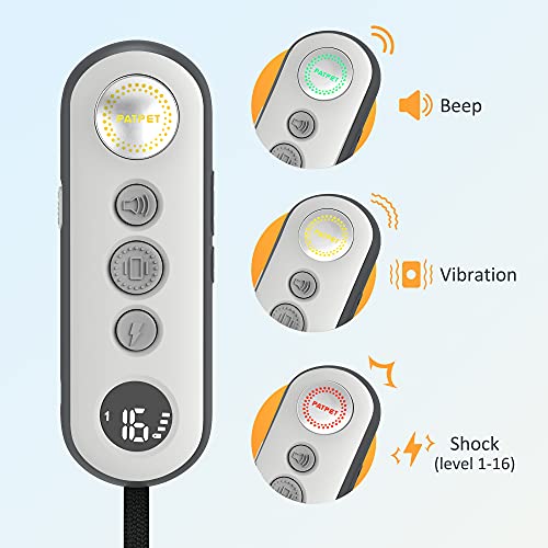 PATPET Dog Shock Collar for Small Medium Large Dogs(8-110 lbs) 2 Dogs, Rechargeable IPX7 Waterproof, 3000Ft Control… - Image 2