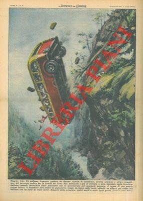 Tragedia al Gran S.Bernardo: pullman precipita in burrone.