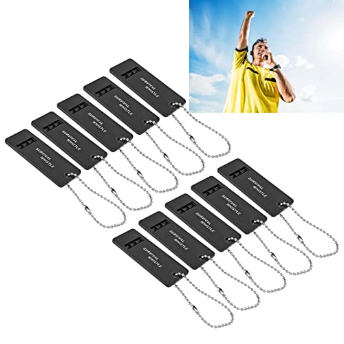 Silbatos de supervivencia 3 tonos 10 piezas miniatura 5
