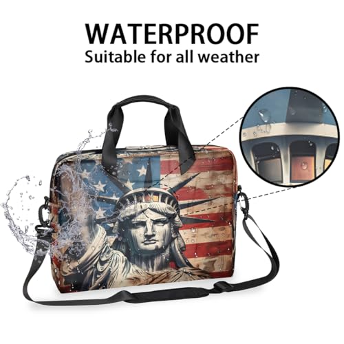 Maletín para laptop unisex 15.7x3x11.8 pulgadas resistente al agua miniatura 3