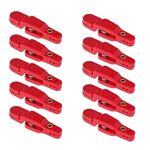 10Pcs Zware Spanning snap Release Clips Voor Vliegers Schaafbord downrigger trolling Vissen