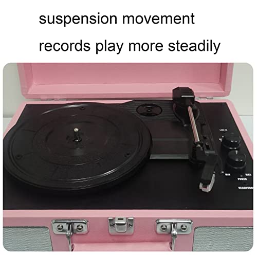 Tourne-Disque en Vinyle Tourne-Disque Portable Valise avec Haut-parleurs intégrés et récepteur Bluetooth Platine Vinyle Vintage à 3 Vitesses Tourne-Disque Audio - Les Beatles, Paul McCartney, John Lennon, RIngo Starr, George Harrison Tourne-Disque en Vinyle Tourne-Disque Portable Valise avec Haut-parleurs intégrés et récepteur Bluetooth Platine Vinyle Vintage à 3 Vitesses Tourne-Disque Audio – Image 4