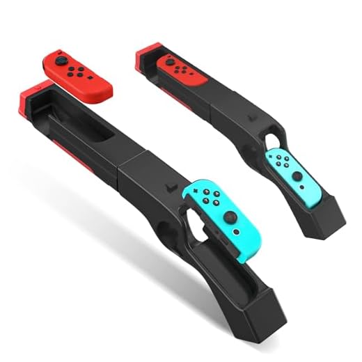 Game Controller Compatible with Switch Shooting Games Wolfenstein 2: The New Colossus, Big Buck Hunter Arcade - Switch and Other Shooting Games - 1 Pack