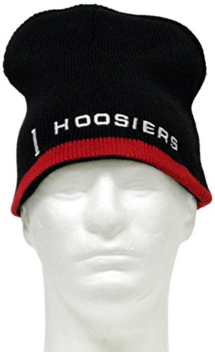 NCAA Indiana Hoosiers Reversible Knit Hat, One Size, Red