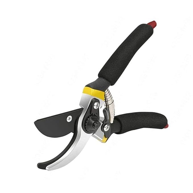 Image of STEFFAN Garden Pruning Shears Heavy Duty 8 Inch Plant Cutter Scissors for Home Gardening, Sharp Blade Branch Cutter Tool for Trees, Shrubs, Flowers & Indoor Outdoor Plant Trimming (8 inch)